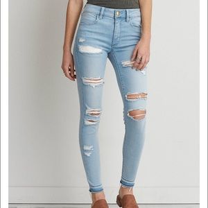 American Eagle Sateen X Hi-Rise Jegging